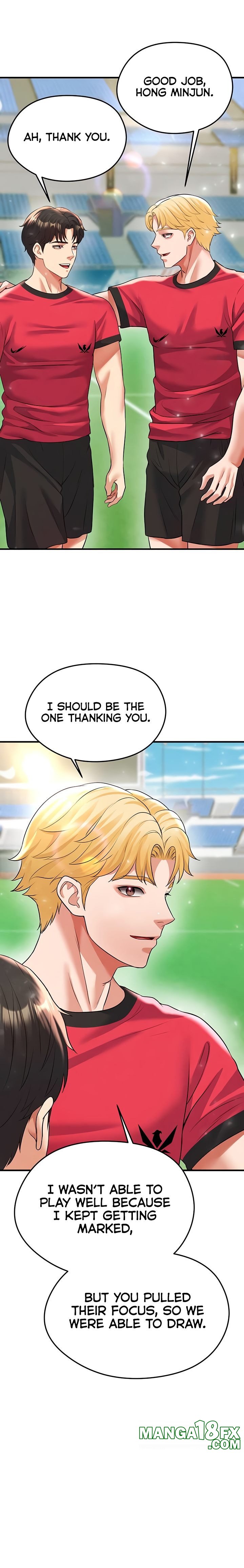 The Hottie’s Good at Football Chapter 28 - Page 13