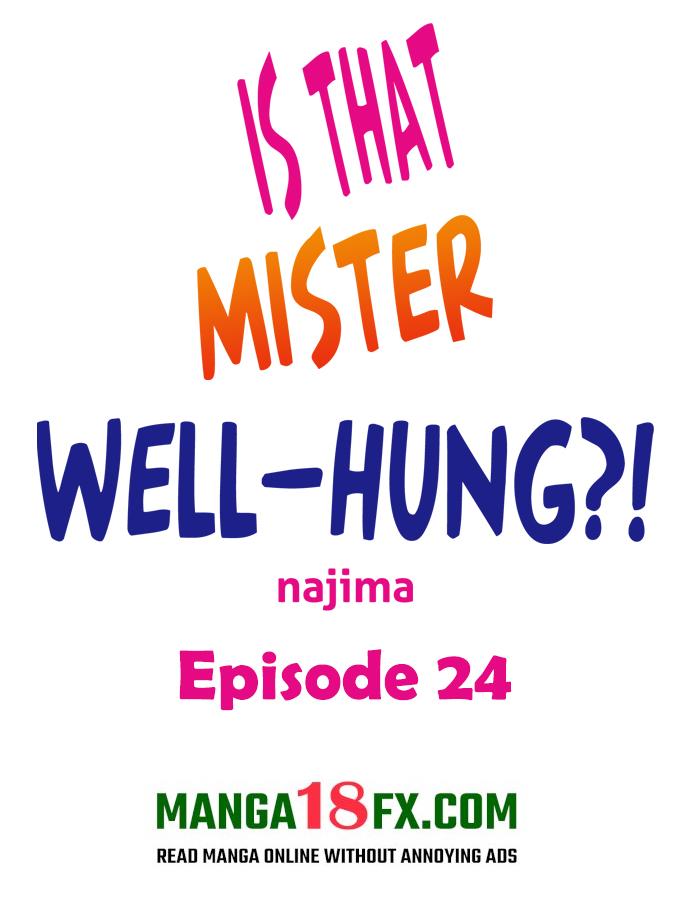 Is That Mister Well-Hung! Chapter 24 - Page 1