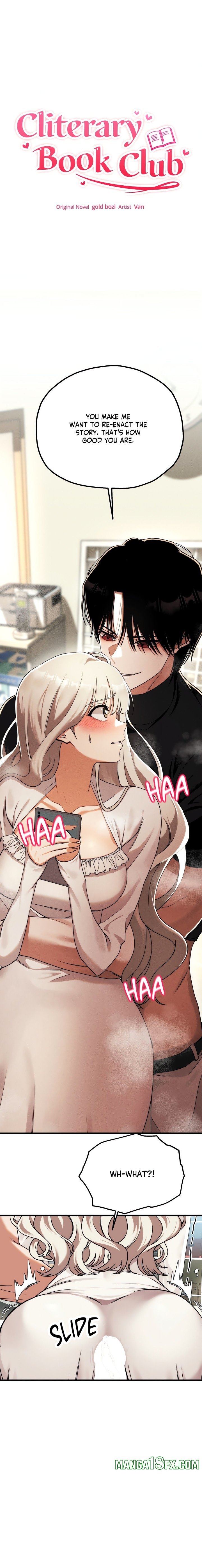 Cliterary Book Club Chapter 2 - Page 1