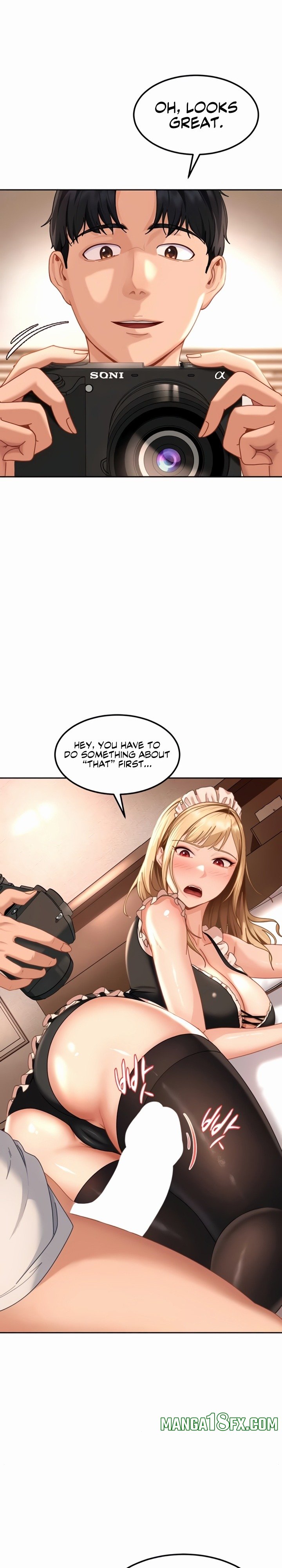 The Female Delinquent Set Her Eyes On Me Chapter 22 - Page 14