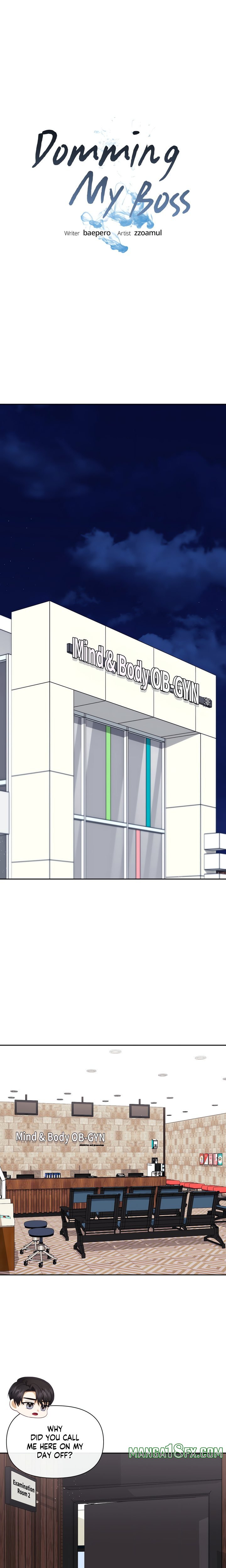Domming My Boss Chapter 17 - Page 1