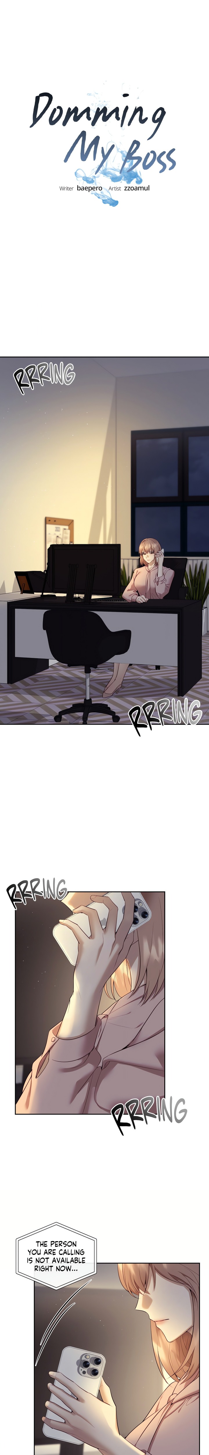 Domming My Boss Chapter 27 - Page 1