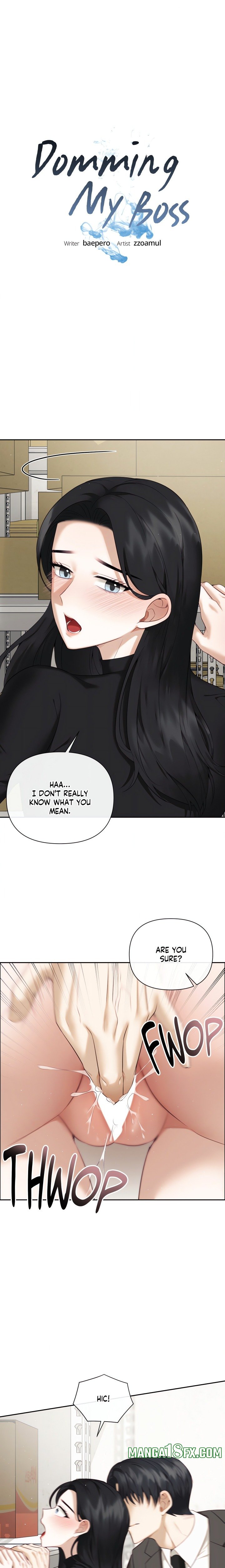 Domming My Boss Chapter 31 - Page 1