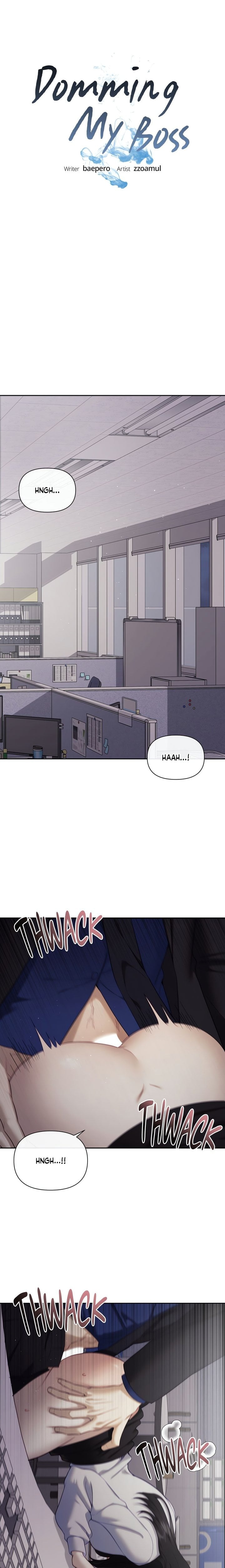 Domming My Boss Chapter 40 - Page 1