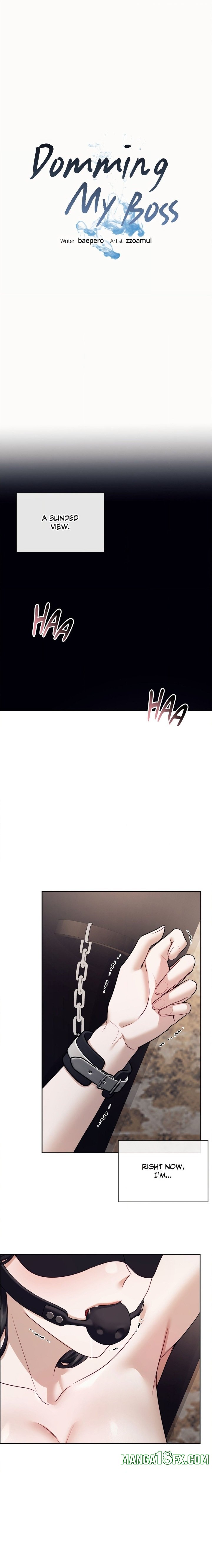 Domming My Boss Chapter 50.1 - Page 1