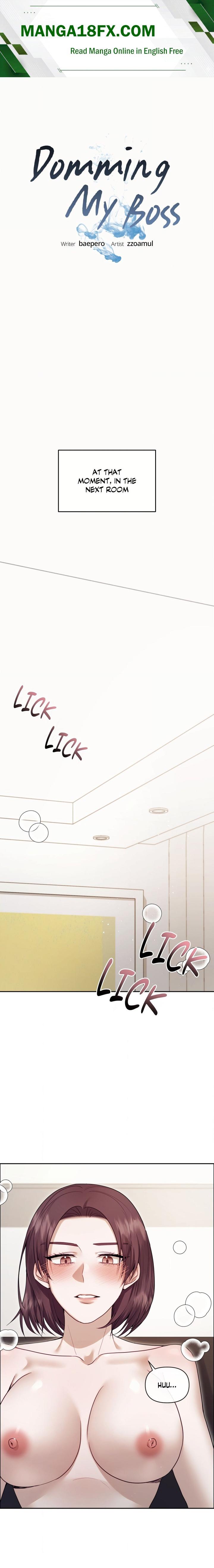 Domming My Boss Chapter 50.4 - Page 1