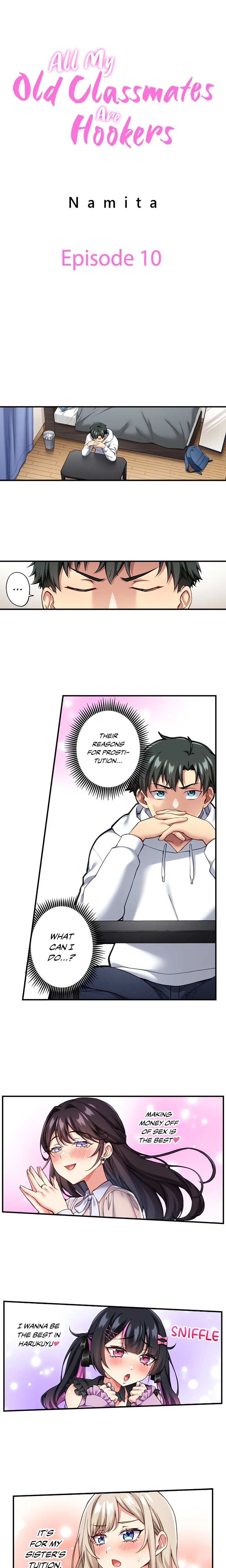 All My Old Classmates Are Hookers Chapter 10 - Page 1