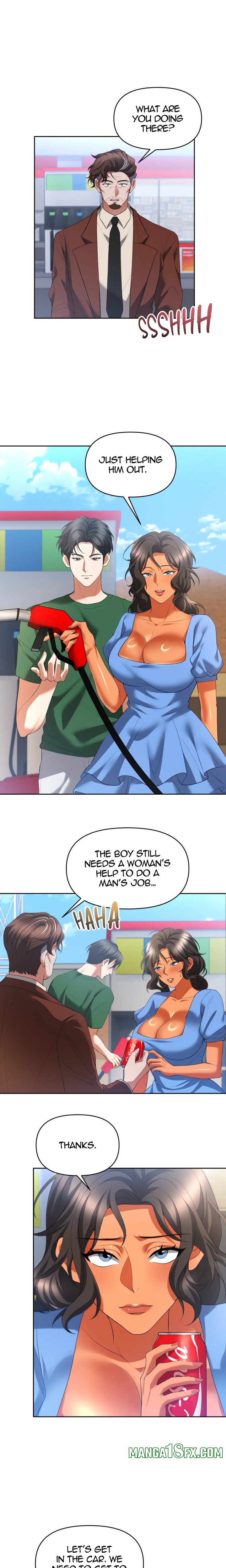 Backseat Trip with my Stepmother (Uncensored) Chapter 2 - Page 1