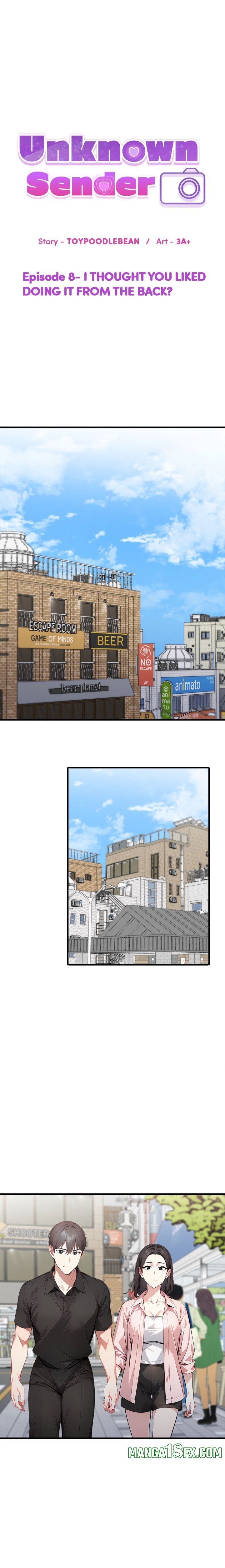 Unknown Sender Chapter 8 - Page 1