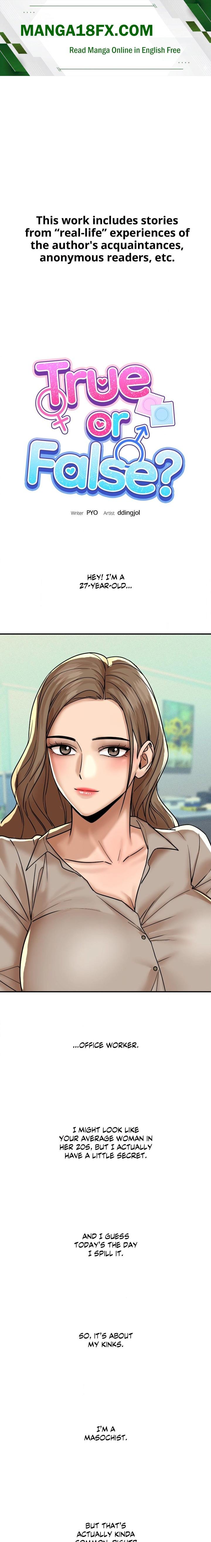 True or False? (Uncensored) Chapter 180 - Page 1