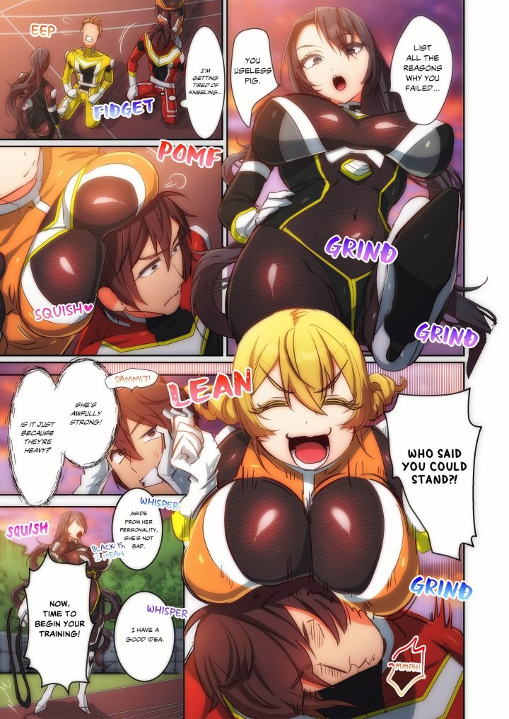 Pitiful Ranger Pink: I’m Such a Disgrace, but It Feels So Good! (Uncensored) Chapter 16 - Page 3