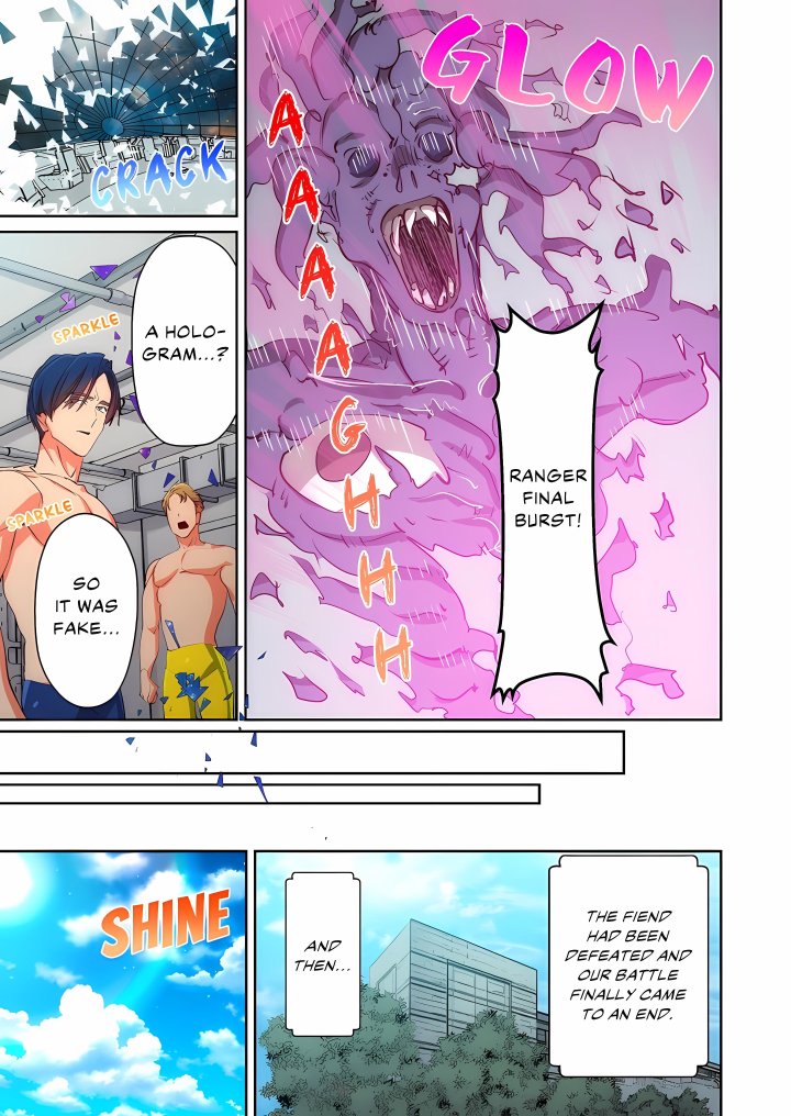 Pitiful Ranger Pink: I’m Such a Disgrace, but It Feels So Good! (Uncensored) Chapter 22 - Page 21