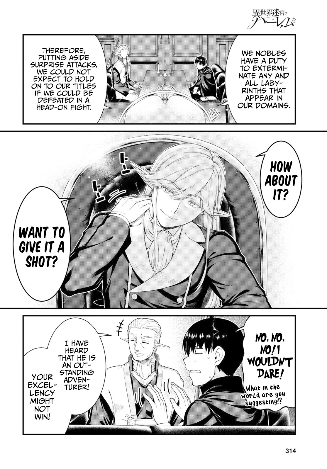 Isekai Meikyuu de Harem wo Chapter 64 - Page 5