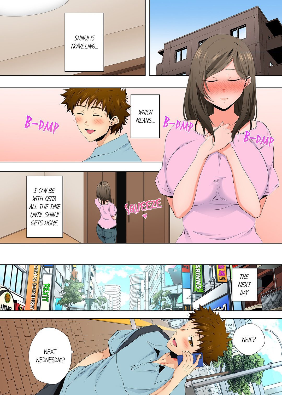 A Sexless Wife Finds Pleasures Chapter 154 - Page 1