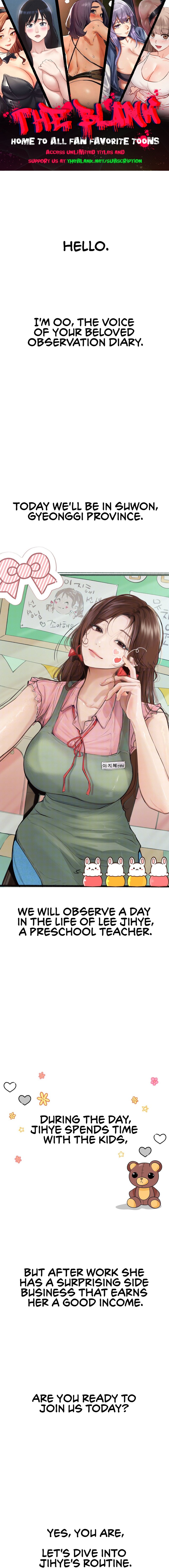 Observation Diary Chapter 20 - Page 1